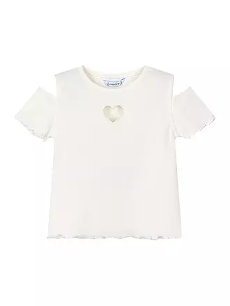 MAYORAL | T-shirt fille | creme